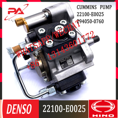 HINO 294050-0760 22100-E0025 के लिए DENSO अच्छी गुणवत्ता J08E डीजल इंजन इंजेक्शन ईंधन पंप