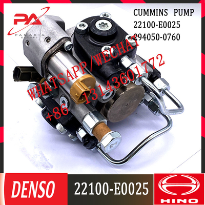HINO 294050-0760 22100-E0025 के लिए DENSO अच्छी गुणवत्ता J08E डीजल इंजन इंजेक्शन ईंधन पंप