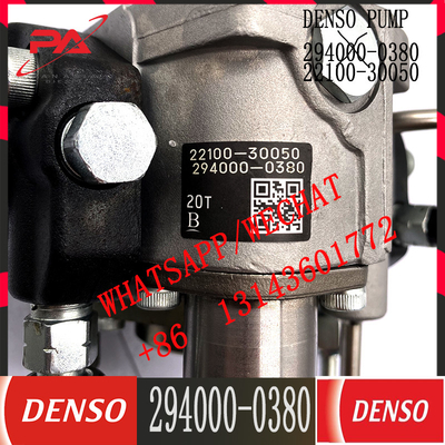 DENSOउच्च गुणवत्ता वाले डीजल ईंधन इकाई इंजेक्टर पंप 294000-0380 2940000380 294000-0382 TO-YOTA 1KD-FTV 22100-30050 के लिए