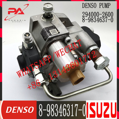 DENSO इंजेक्शन HP3 पंप ISUZU इंजन ईंधन इंजेक्शन पंप के लिए 294000-2600 8-98346317-0
