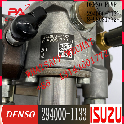 आम रेल डीजल ईंधन इंजेक्शन पंप 294000-1133 Isuzu 8-98081772-1 के लिए