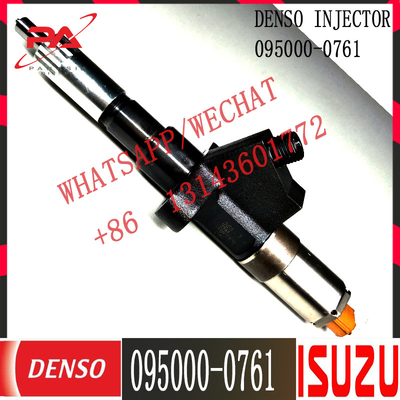 ISUZU 6SD1 1153004151 1-15300415-1 के लिए मूल आम रेल ईंधन इंजेक्टर 095000-5800 095000-0761 095000-0760