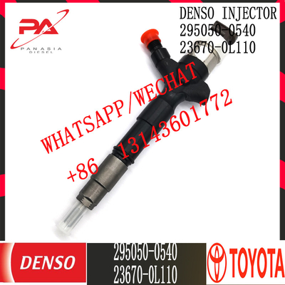टोयोटा 23670-0L110 . के लिए DENSO डीजल कॉमन रेल इंजेक्टर 295050-0540