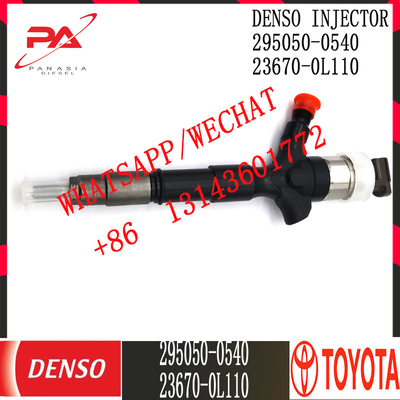 टोयोटा 23670-0L110 . के लिए DENSO डीजल कॉमन रेल इंजेक्टर 295050-0540