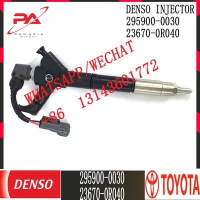 टोयोटा 23670-0R040 . के लिए DENSO डीजल कॉमन रेल इंजेक्टर 295900-0030
