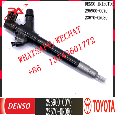 टोयोटा 23670-0R080 . के लिए DENSO डीजल कॉमन रेल इंजेक्टर 295900-0070