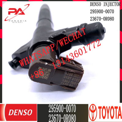 टोयोटा 23670-0R080 . के लिए DENSO डीजल कॉमन रेल इंजेक्टर 295900-0070