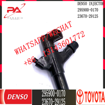 टोयोटा 23670-29125 . के लिए डेंसो डीजल कॉमन रेल इंजेक्टर 295900-0170
