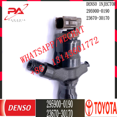 टोयोटा के लिए DENSO डीजल आम रेल इंजेक्टर 295900-0190 23670-30170