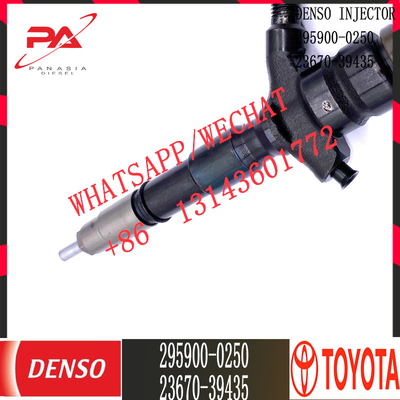 डेंसो टोयोटा डीजल ईंधन इंजेक्टर आम रेल 295900-0250 23670-39435