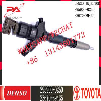 डेंसो टोयोटा डीजल ईंधन इंजेक्टर आम रेल 295900-0250 23670-39435