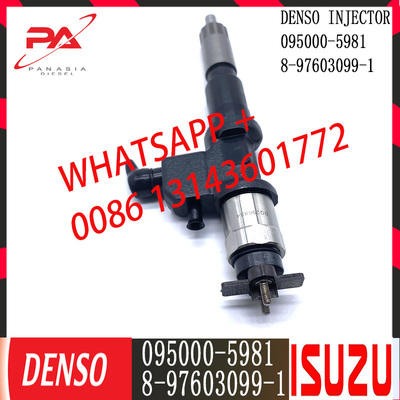 ISUZU 8-97603099-1 . के लिए DENSO डीजल कॉमन रेल इंजेक्टर 095000-5981