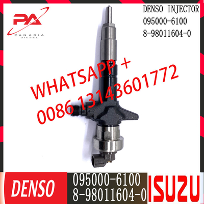 ISUZU 8-98011604-0 . के लिए DENSO डीजल कॉमन रेल इंजेक्टर 095000-6100