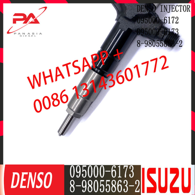 ISUZU 8-98011605-2 के लिए DENSO डीजल कॉमन रेल इंजेक्टर 095000-6172 095000-6173