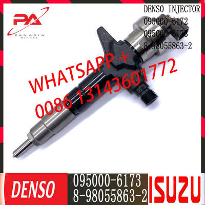ISUZU 8-98011605-2 के लिए DENSO डीजल कॉमन रेल इंजेक्टर 095000-6172 095000-6173