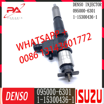 ISUZU 1-15300436-1 . के लिए DENSO डीजल कॉमन रेल इंजेक्टर 095000-6301