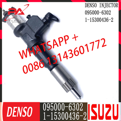 ISUZU 1-15300436-2 . के लिए DENSO डीजल कॉमन रेल इंजेक्टर 095000-6302