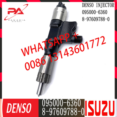 ISUZU 8-97609788-0 . के लिए DENSO डीजल कॉमन रेल इंजेक्टर 095000-6360