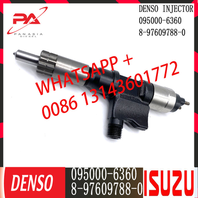 ISUZU 8-97609788-0 . के लिए DENSO डीजल कॉमन रेल इंजेक्टर 095000-6360