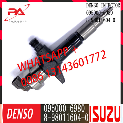 ISUZU 8-98011604-0 . के लिए DENSO डीजल कॉमन रेल इंजेक्टर 095000-6980