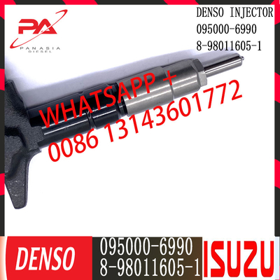 ISUZU 8-98011605-1 . के लिए DENSO डीजल कॉमन रेल इंजेक्टर 095000-6990