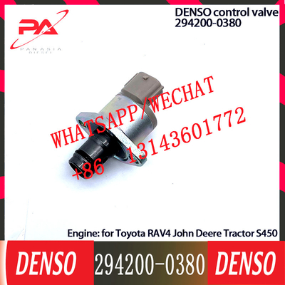 DENSO नियंत्रण वाल्व 294200-0380 नियामक SCV वाल्व 294200-0380 टोयोटा RAV4 ट्रैक्टर S450 के लिए