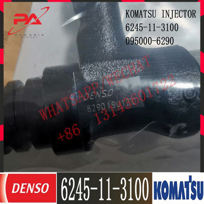 6245-11-3100 कोमात्सु डीजल इंजन SAA6D170E-5 PC1250-8 ईंधन इंजेक्टर 6245-11-3100 095000-6290