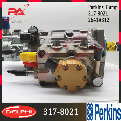 डेल्फी पर्किन्स डीजल इंजन कॉमन रेल फ्यूल पंप 317-8021 2641A312 3178021 32F61-10301 कैट C6.6 के लिए