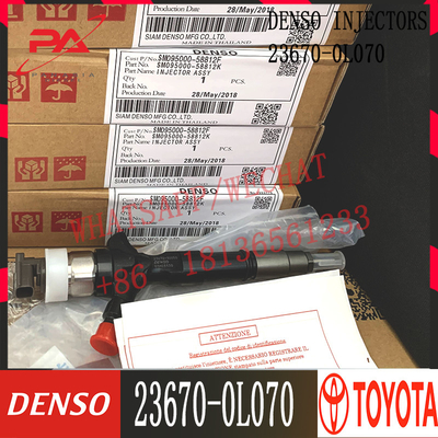 टोयोटा HILUX 2KD 23670-0L070 के लिए 23670-0L070 Disesl इंजन ईंधन इंजेक्टर 095000-8740 095000-7761