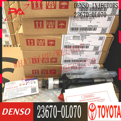 टोयोटा HILUX 2KD 23670-0L070 के लिए 23670-0L070 Disesl इंजन ईंधन इंजेक्टर 095000-8740 095000-7761