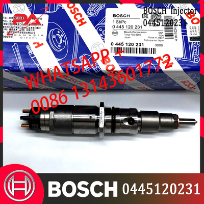 डीजल ईंधन इंजन के लिए Bos-Ch फ्यूल इंजेक्टर 0445120231 कॉमन रेल इंजेक्टर 0445-120-231
